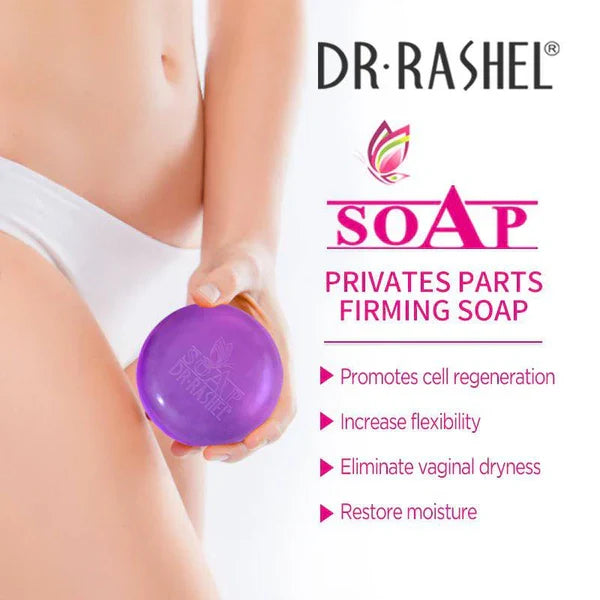 Dr.Rashel Soap to Shorten & Tighten the vagina and restore moisture for Girls & Women - 100gms