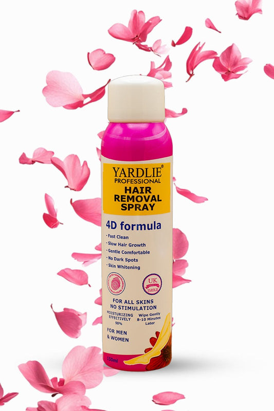 Yardlie Hair Removal Spray For Men and Women - Fast and Gentle Hair Removal Machine - 4D formula No Dark spots 150ml