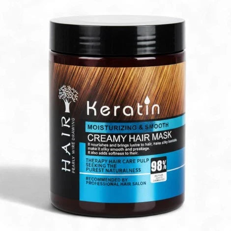 Professional Keratin Hair Treatment Cream 1000 ml