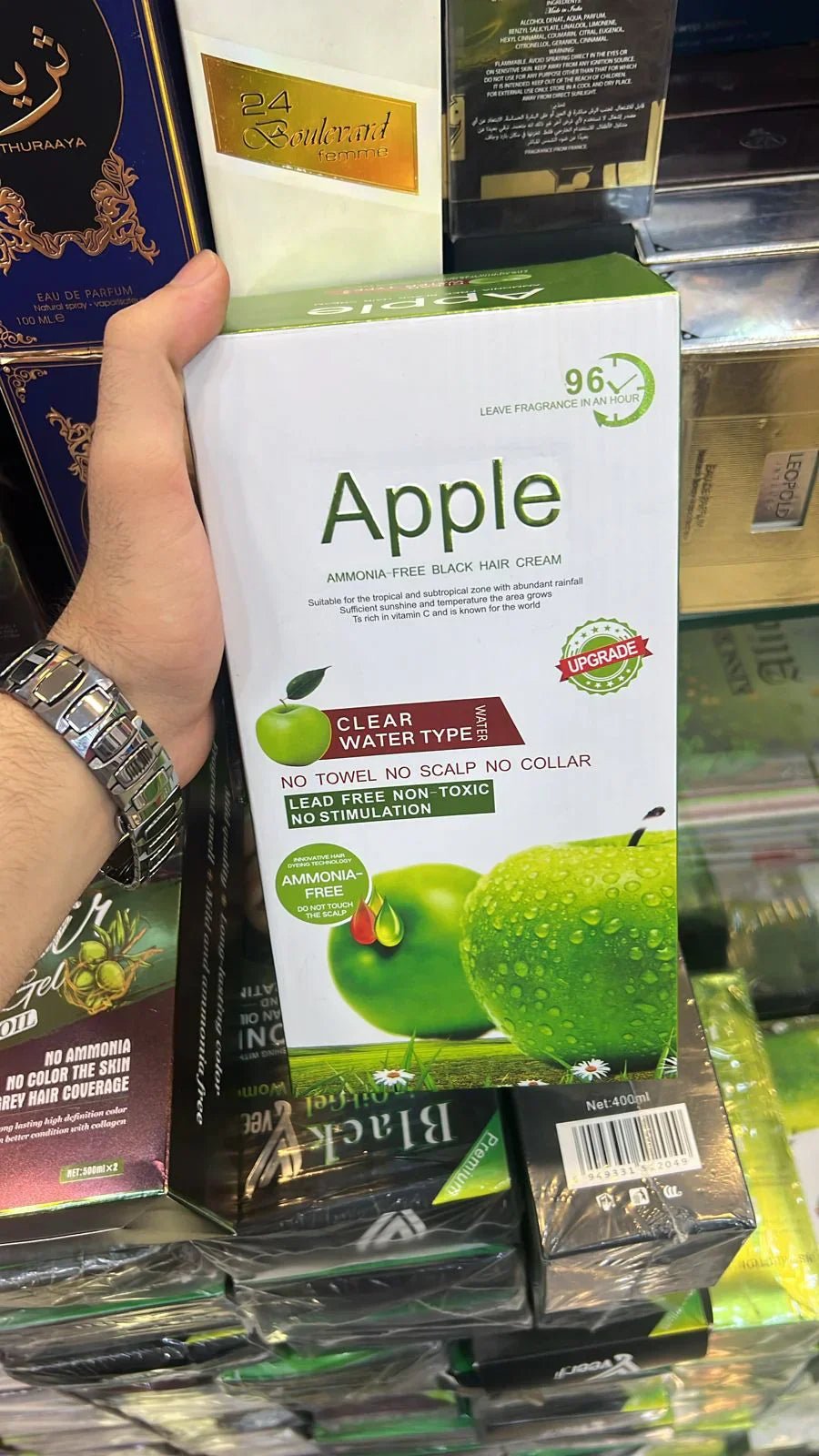 Apple Hair Color Cream Premium Quality [FREE HOME 🚚DELIVERY]