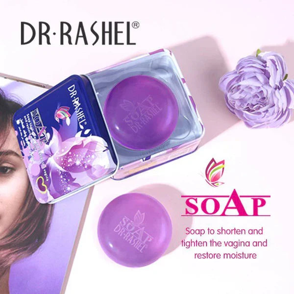 Dr.Rashel Soap to Shorten & Tighten the vagina and restore moisture for Girls & Women - 100gms