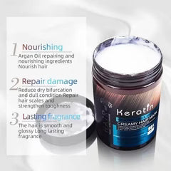 Professional Keratin Hair Treatment Cream 1000 ml