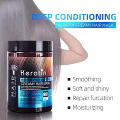 Professional Keratin Hair Treatment Cream 1000 ml